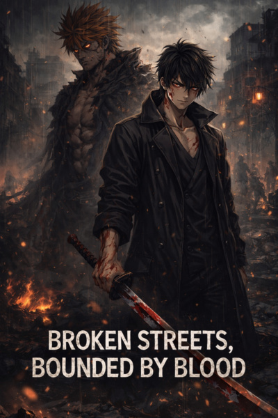 Broken streets,bounded by blood
