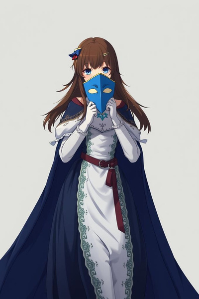 Behind a Blue Veil